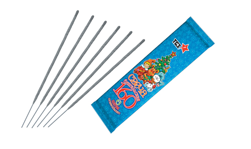  Бенгальские свечи 6 шт 160 мм в пакете  в Воркуте