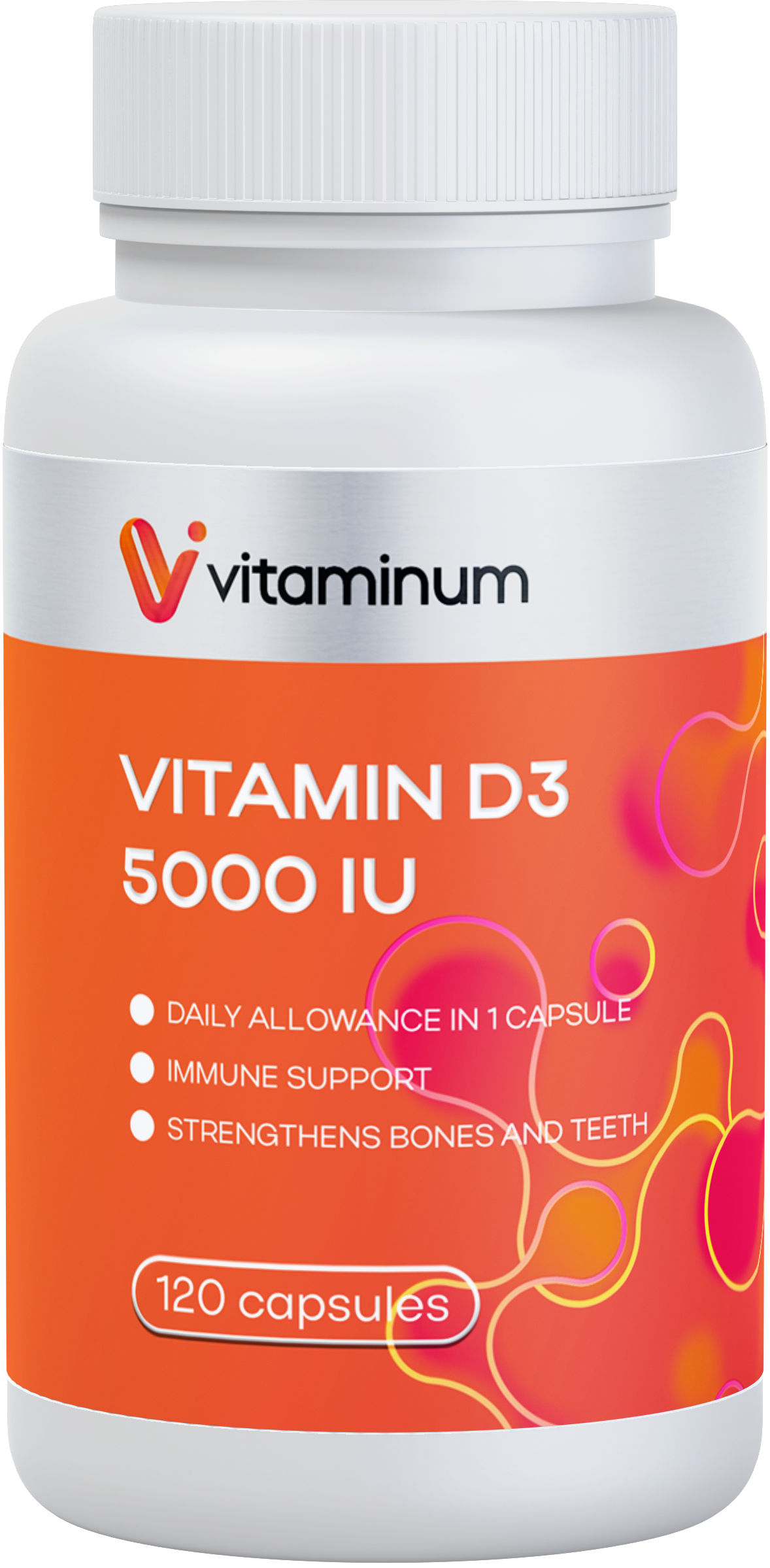  Vitaminum ВИТАМИН Д3 (5000 МЕ) 120 капсул 260 мг  в Воркуте