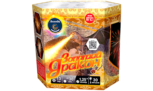  Батарея салютов Золотой дракон  в Воркуте